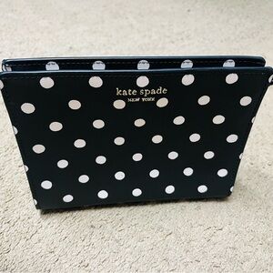 Kate Spade Black and White Polka Dot Bag/Purse